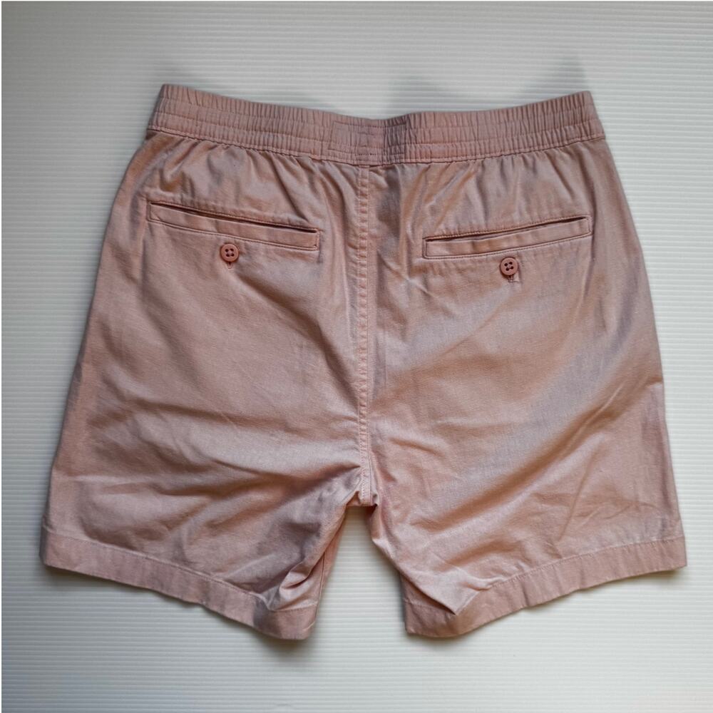 Abercrombie Linen Cotton Shorts Mens Medium Coastal Euro Vacation Cruise Pockets - Picture 10 of 14